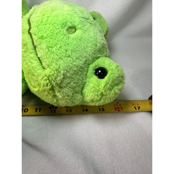 Build-A-Bear Workshop Spring Green Frog Plush Stuffed Animal 16 Inch Lime Green - Picture 8 of 8